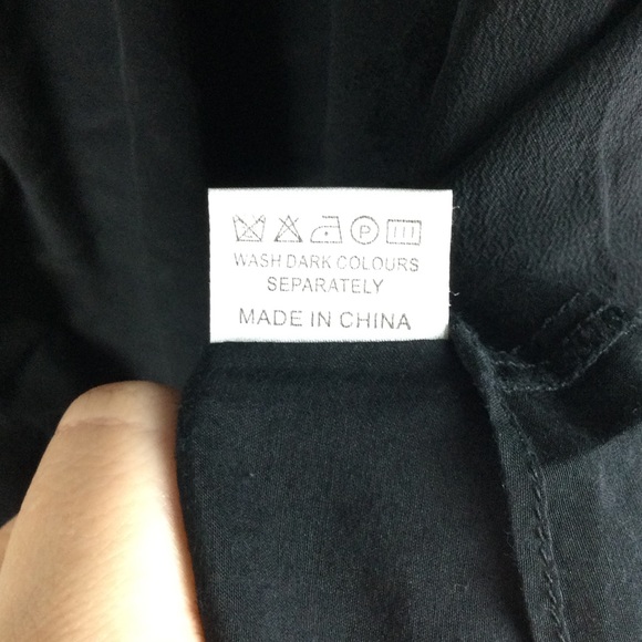 Vivienne Midow 100% Silk Ruffle Raw Trim Sheer Sleeve Black Mini Dress Size 2 - Picture 12 of 12